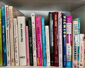 Calling all cooks!  An assortment of cookbooks to please your palate!