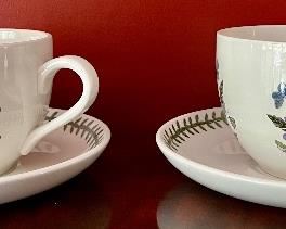 Portmeirion Cups & Saucers