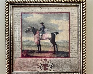 Horse & Rider Print