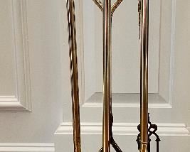 Brass Fireplace Tools