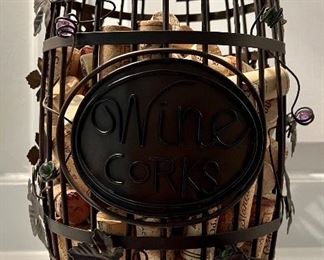 Cork Cage Wine Barrel
