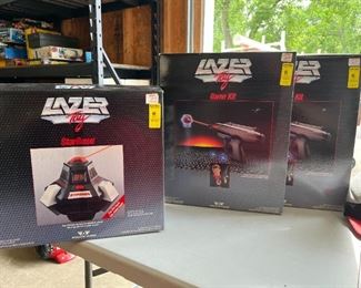 new in the box never used lazer tag sets