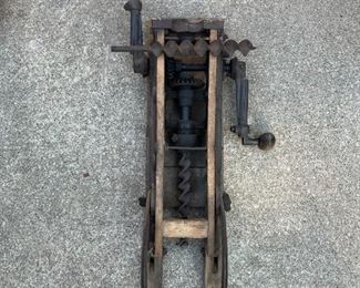 ANTIQUE BARN BEAM DRILL