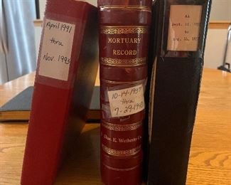 I have many funeral home ledgers from Jackson Michigan spanning many years. These are great resource material for Genealogists