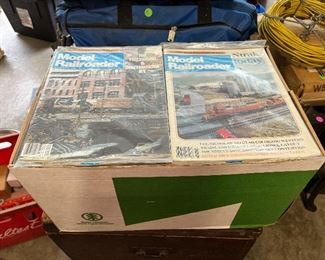 Lots of model railroader magazines 