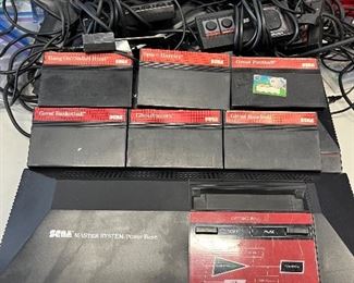 sega master system 2 consoles 7 games 