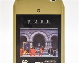 Rush 8 Track Tape Moving Pictures 