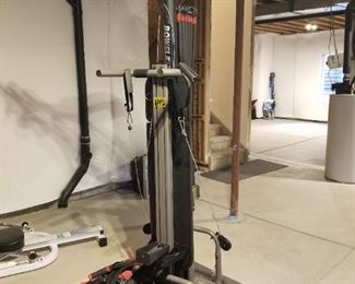 Bowflex XTL ~ Bench folds down
