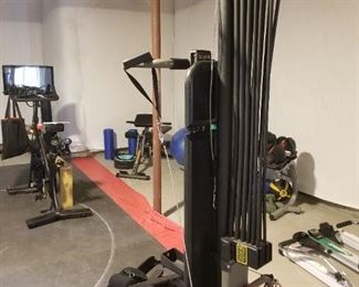 Bowflex XTL ~ Bench folds down