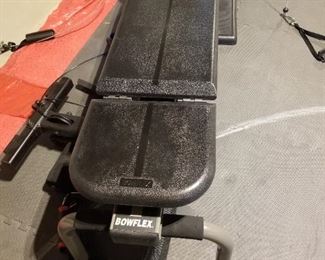 Bowflex XTL ~ Bench folds down