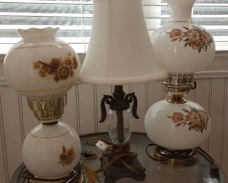 Floral Table Lamps