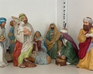 Hallmark 1999 Nativity Scene