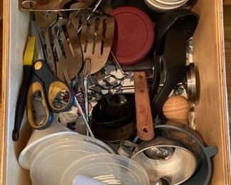 Huge Mystery Lot Of Kitchen Tools