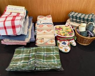 Kitchen Towels, Napkins, And More