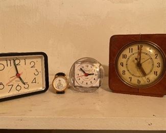 Lot Of Clocks And Watch