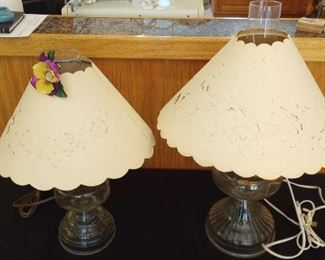 Paper Lampshade Lamp Set
