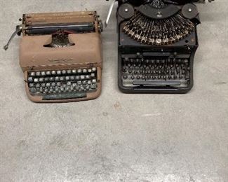 Two Remington Typewriters