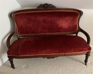 VictorianFrench Style Settee