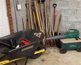 Wheelbarrow, Yard Tools And More