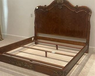 Walnut King bed