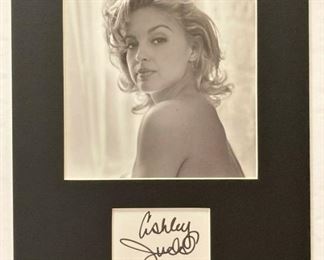 Original Autograph Ashley Judd