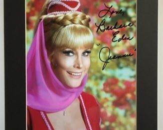 Original autograph Barbara Eden