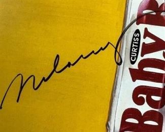 4 MEL RAMOS Hand Signed Signature  Vintage Print  Matted 11x14 signature