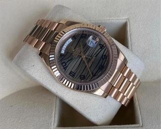 RARE PRESIDENTIAL CHOCOLATE 18K GOLD ROLEX