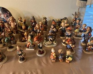 Over 50 Hummel figurines