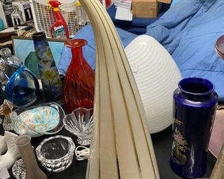 Need I say more! Classic signed Murano tear drop lamp