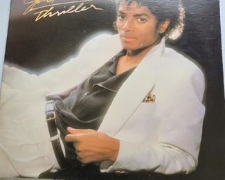 Original Michael Jackson Thriller Album Vintage Vinyl Record