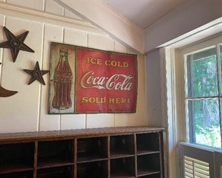 Very collectible Coca Cola sign