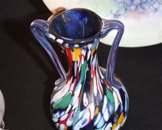Murano Millefiori bud vase