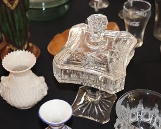 Crystal candy dish