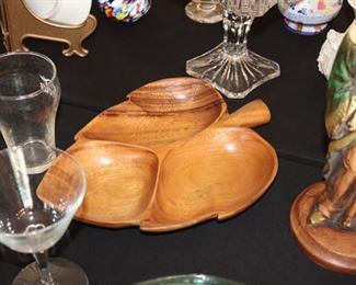 Monkey pod serving dish