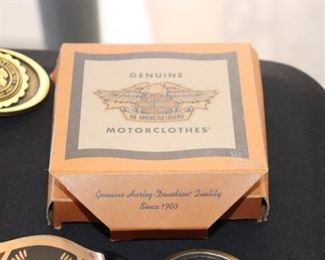 Harley DAvidson Belt buckle with box - there are some without as well