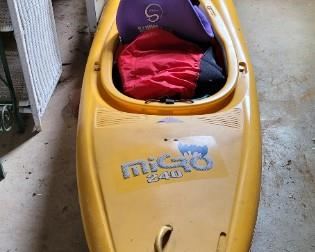 White water kayak from Stark-Moon Kayaks