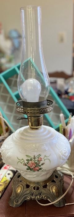 Hurricane Globe Lamp