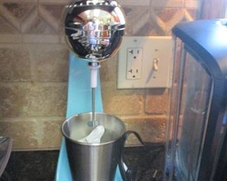 Malt and shake mixer