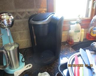 One of 2 Keurig coffee makers