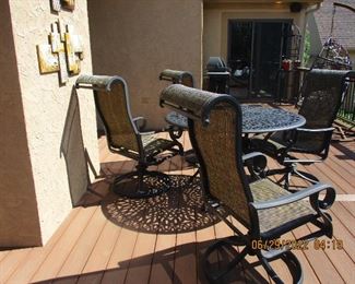 Patio chairs