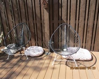 Modern patio chairs