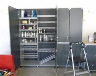 Cabinets and shelving