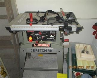 Craftsman table saw