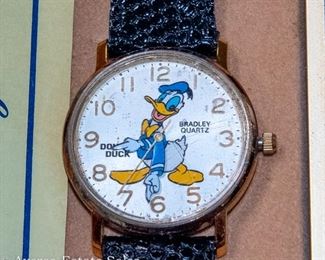 Vintage Disney Donald Duck Watches - Birthday Edition