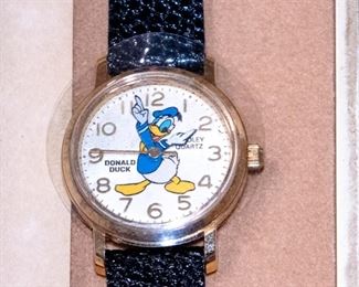 Vintage Disney Donald Duck Watches - Birthday Edition