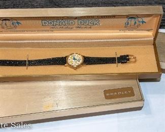 Vintage Disney Donald Duck Watches - Birthday Edition