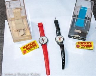 Vintage Mickey / Minnie Watches