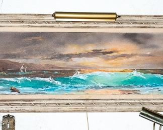 Beautiful Framed Oil on Canvas
