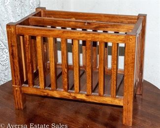 Arts / Crafts Style Magazine rack